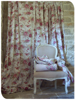 rideaux assortis � nos boutis