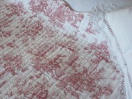 plaid boutis mod�le Louis XVI