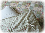 Boutis Patchwork Jardin Anglais