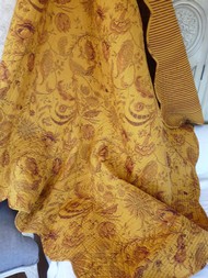 boutis toile de jouy bleue