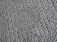 r�versible boutis louis XVI plaid 150 cm