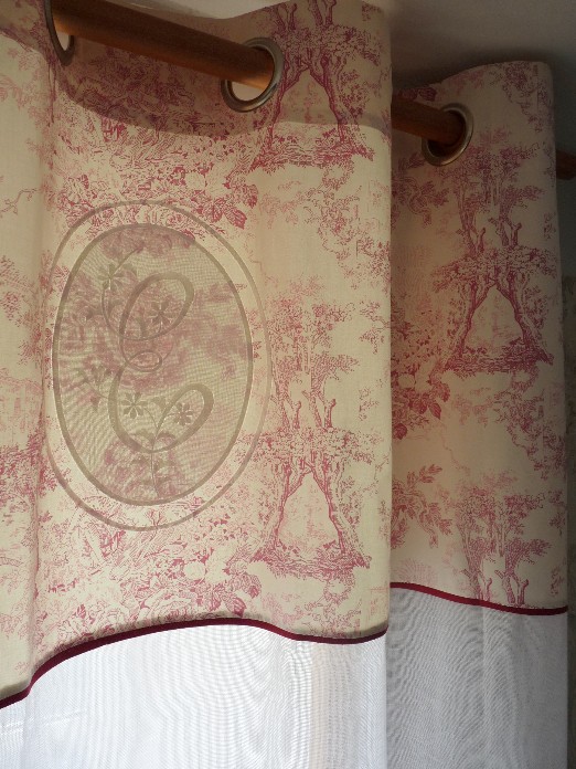 couvre lit en boutis angelot